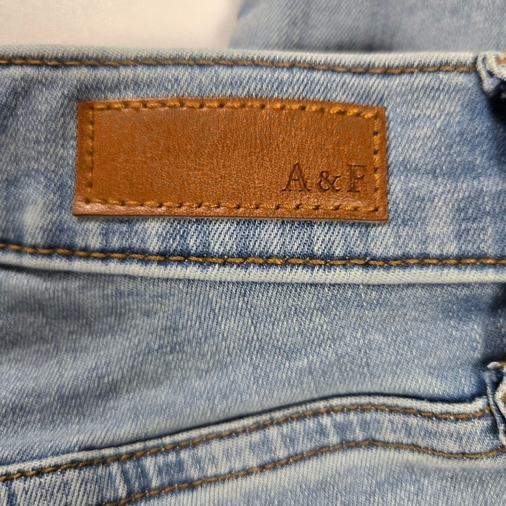 EUC Abercrombie & Fitch Ultra High Rise Super Skinny Sz29/8s - Picture 4 of 9